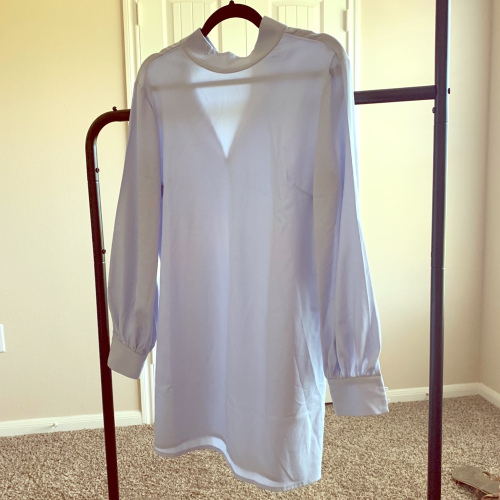 Bishop sleeve dress